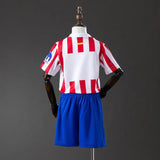 Kids Atletico Madrid Jersey 25/26 Home Football Kit - PalmSportss