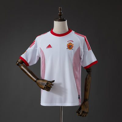 Spain Away Jersey 2002 Retro Football Kit Soccer Shirt