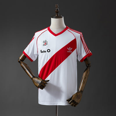 River Plate Jersey 1986 Home Retro Football Kit