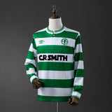 Celtic Jersey 1987-89 Home Retro Kit Long Sleeves