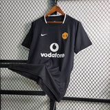 Man United Jersey Away Kit 03/04 Retro Football Team Soccer Shirt