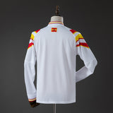 Spain Third Jersey 1996 Long Sleeves Retro Football Kit Soccer Shirt