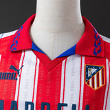 Atletico Madrid Jersey 1995-96 Home Retro Football Kit