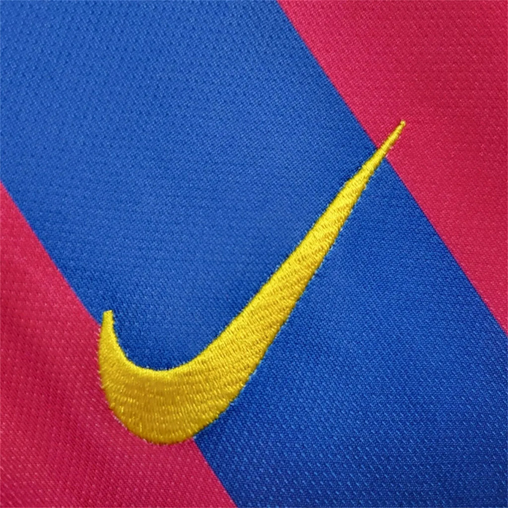 Retro Barcelona Jersey 2005-06 Home Football Kit Soccer Shirt