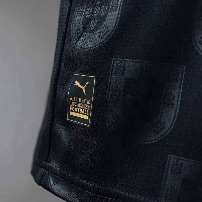 Kids Portugal Jersey 25/26 Away Ronaldo Football Kit Soccer Shirt - PalmSportss