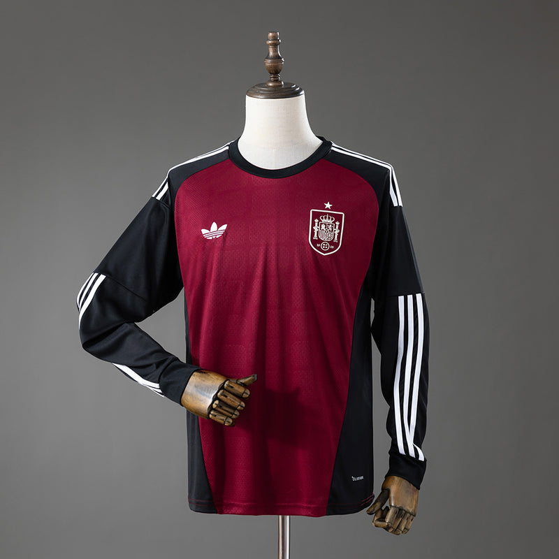 Spain Goalkeeper Jersey 2026 World Cup Long Sleeves Football Kit Soccer Shirt