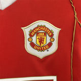 Retro Kids Man United Home Jersey 06/07