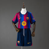 Kids Barcelona Home Jersey 2026-2027 Football Kit Soccer Shirt PalmSportss