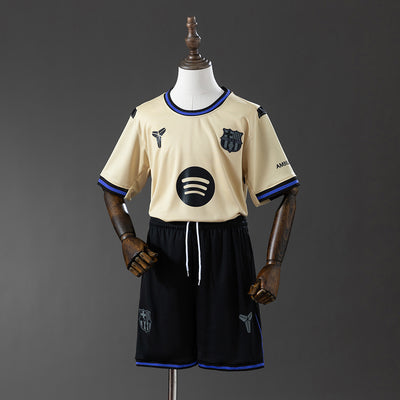 Kids Barcelona Jersey 25/26 Away Football Kit