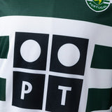 Sporting CP Jersey 2001/03 Home Retro Football Kit Long Sleeves