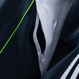 Real Madrid Windbreaker 2025-26 Navy Blue & White Football Soccer Jacket