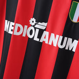 Retro AC Milan Jersey 1988-89 Home Football Kit Soccer Jersey