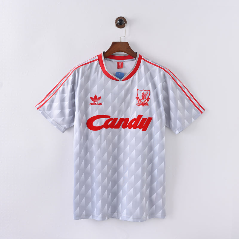 Retro Liverpool Away Jersey 1989 1990 1991 Football Kit Soccer Shirt