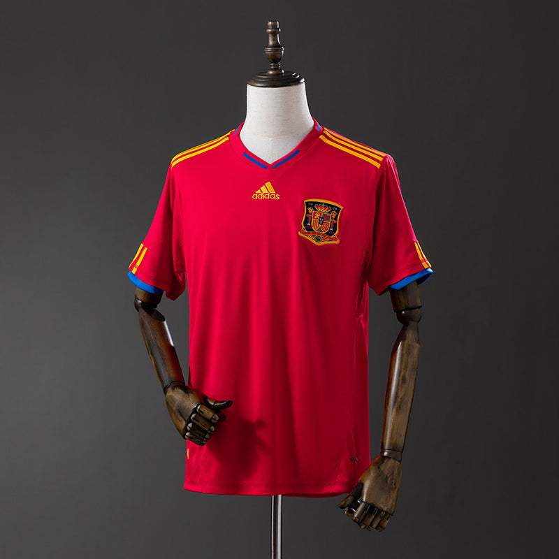 Spain Jersey 2010 Home Retro Football Kit
