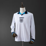 England Jersey 1996 Home Retro Kit Long Sleeves
