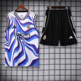 Real Madrid Vest Set Training Tracksuits 25/26 Football Kit Soccer Jersey