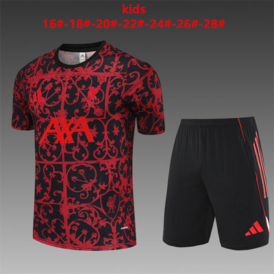 Kids Liverpool Training Tracksuits 25/26 Football Kit Soccer Jersey