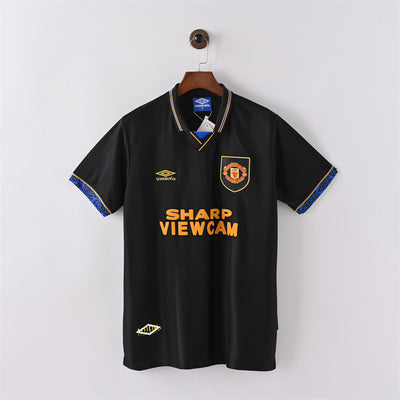 Retro Manchester United Jersey 1993-94 Away Football Kit Soccer Jersey