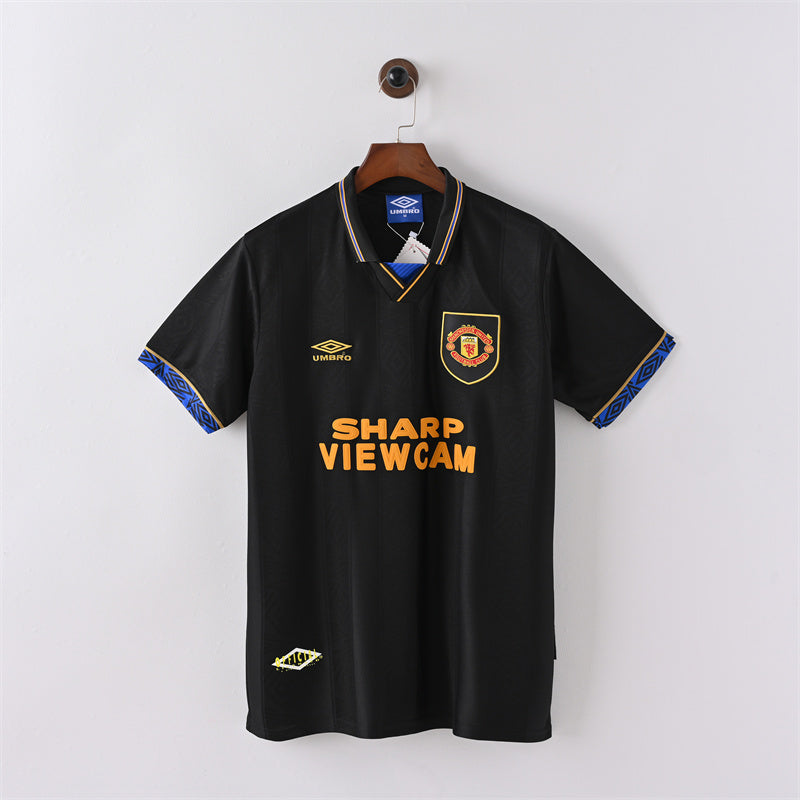 Retro Manchester United Jersey 1993-94 Away Football Kit Soccer Jersey