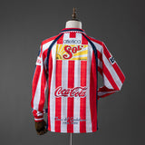 Retro Chivas Home Jersey 1999-2000 Long Sleeves Football Kit Soccer Shirt