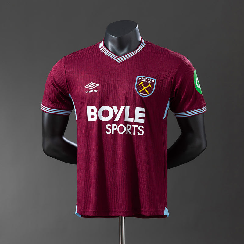 West Ham United Jersey 25/26 Home Football Kit Player Version