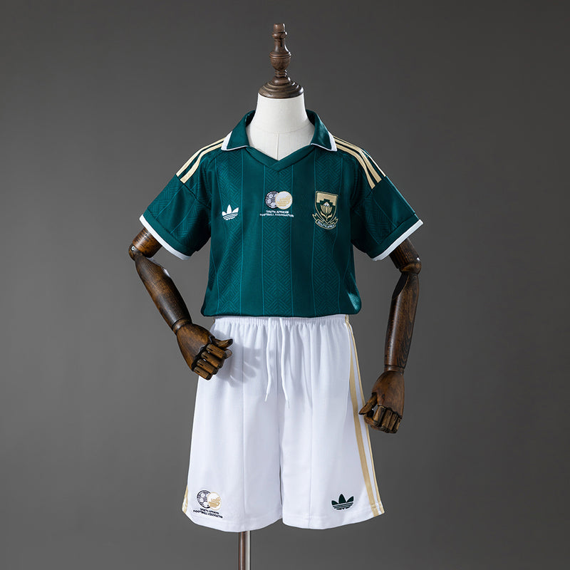 Kids South Africa Away Jersey 2026 World Cup Football Kit Soccer Shirt