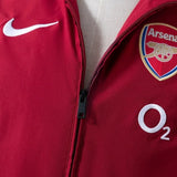 Arsenal Windbreaker 2005-06 Football Kit Soccer Jersey - PalmSportss