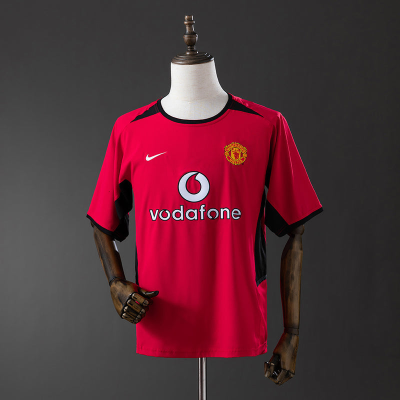 Manchester United Jersey 2002-04 Home Retro Football Kit