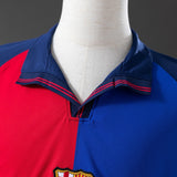 Barcelona Jersey 1899 1999 Anniversary Retro Football Kit Long Sleeves