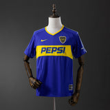 Boca Juniors Jersey 2003-04 Home Retro Football Kit