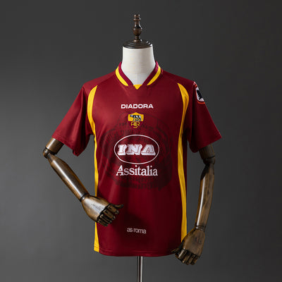 Rome Jersey 1997-98 Home Retro Football Kit