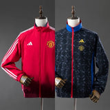 Manchester United Windbreaker 2025/26 Reversible Football Kit - PalmSportss