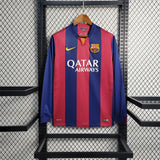 Barcelona Jersey Home kit 2014/15 Retro Long Sleeves - PalmSportss