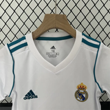 Retro Kids Real Madrid Home Jersey 17/18 - PalmSportss