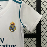 Retro Kids Real Madrid Home Jersey 17/18 - PalmSportss