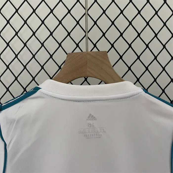 Retro Kids Real Madrid Home Jersey 17/18