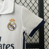 Retro Kids Real Madrid Home Jersey 16/17 - PalmSportss