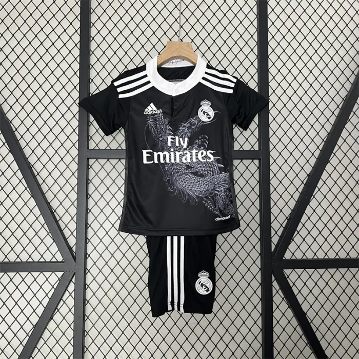Camiseta retro infantil de la tercera equipación del Real Madrid 14/15