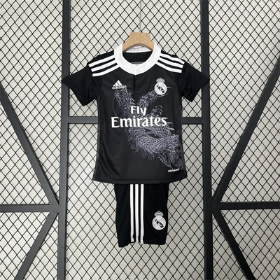Camiseta retro infantil de la tercera equipación del Real Madrid 14/15