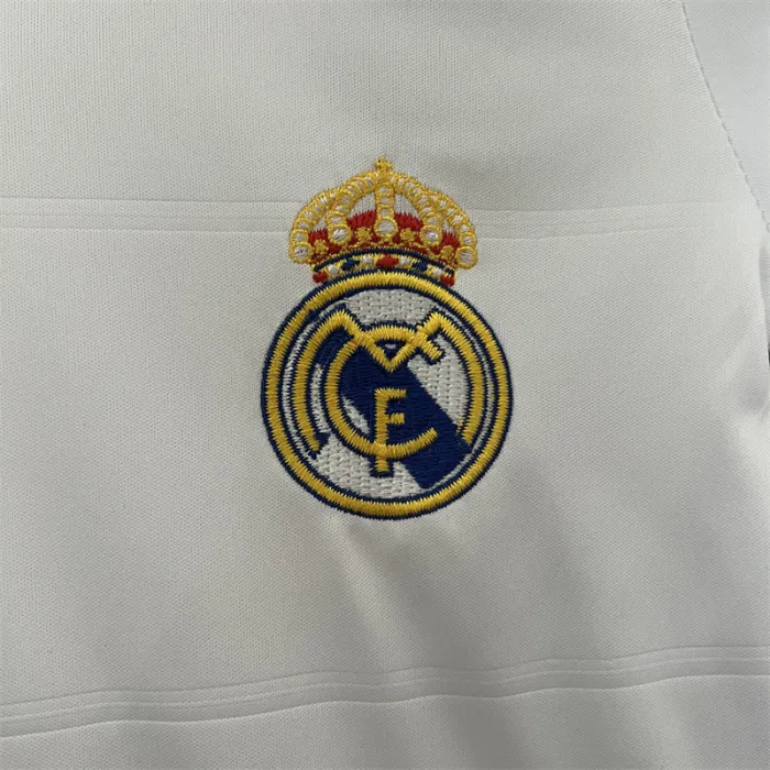Retro Kids Real Madrid Home Jersey 13/14