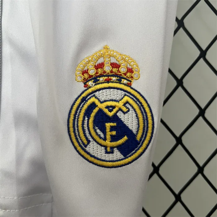 Retro Kids Real Madrid Home Jersey 13/14