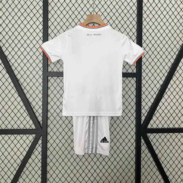 Retro Kids Real Madrid Home Jersey 13/14