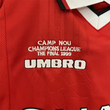 Retro Kids Manchester United Home Jersey 99/00 - PalmSportss