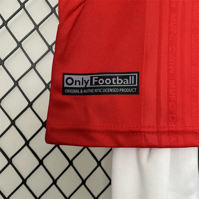 Camiseta retro de local del Manchester United para niños 99/00