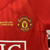 Retro Kids Manchester United Home Jersey 07/08 - PalmSportss