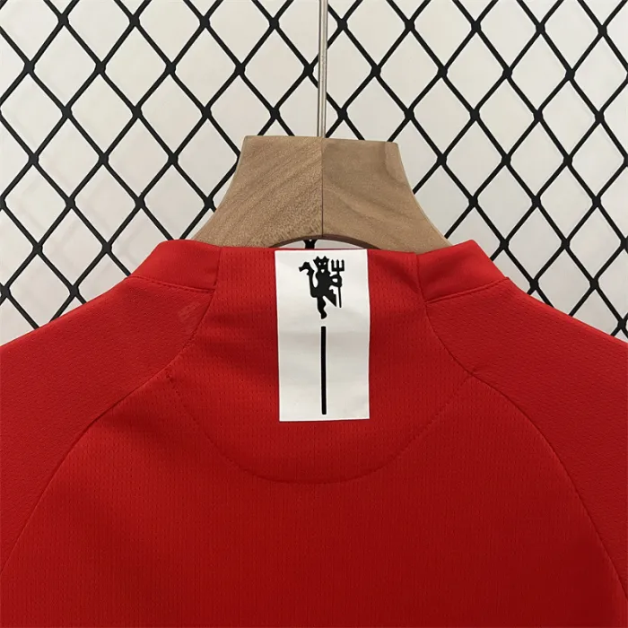 Camiseta retro de local del Manchester United para niños 07/08