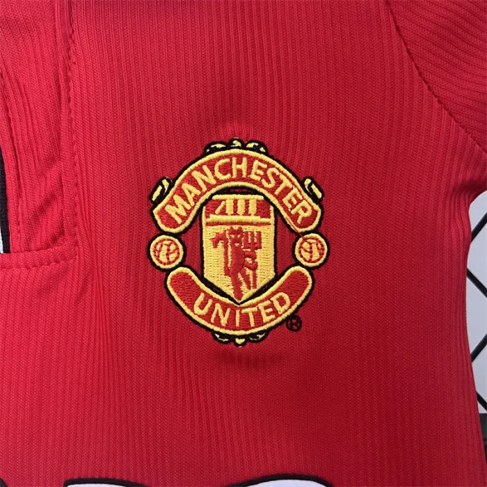 Camiseta retro de local del Manchester United para niños 98/99