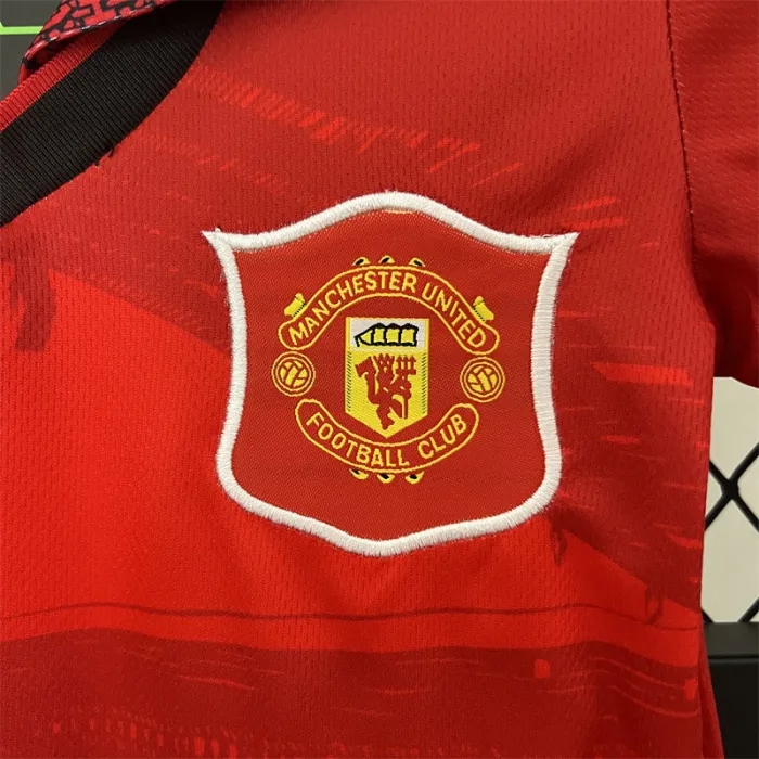 Camiseta retro de local del Manchester United para niños 94/96