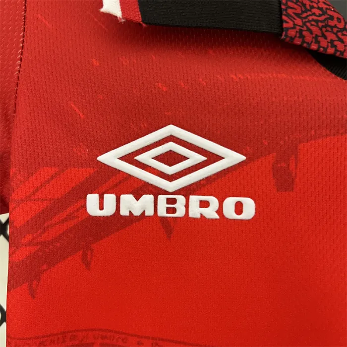 Camiseta retro de local del Manchester United para niños 94/96