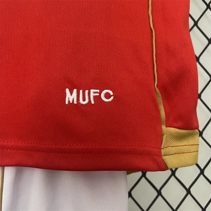 Retro Kids Manchester United Home Jersey 06/07